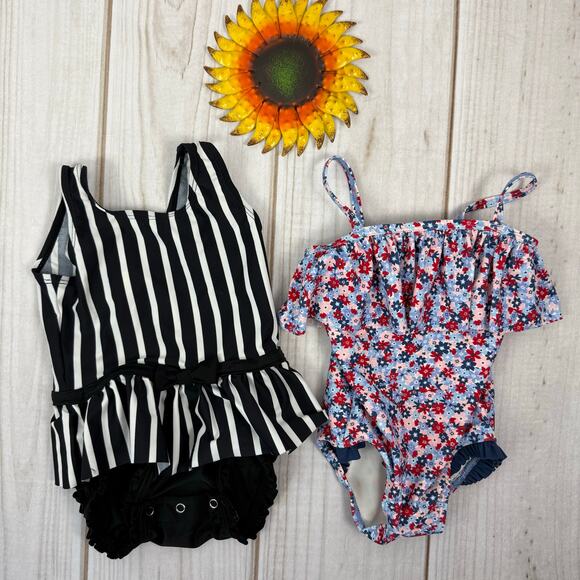 ruffle butts‎ toddler girls one piece swim suits 18-24M - Picture 1 of 5